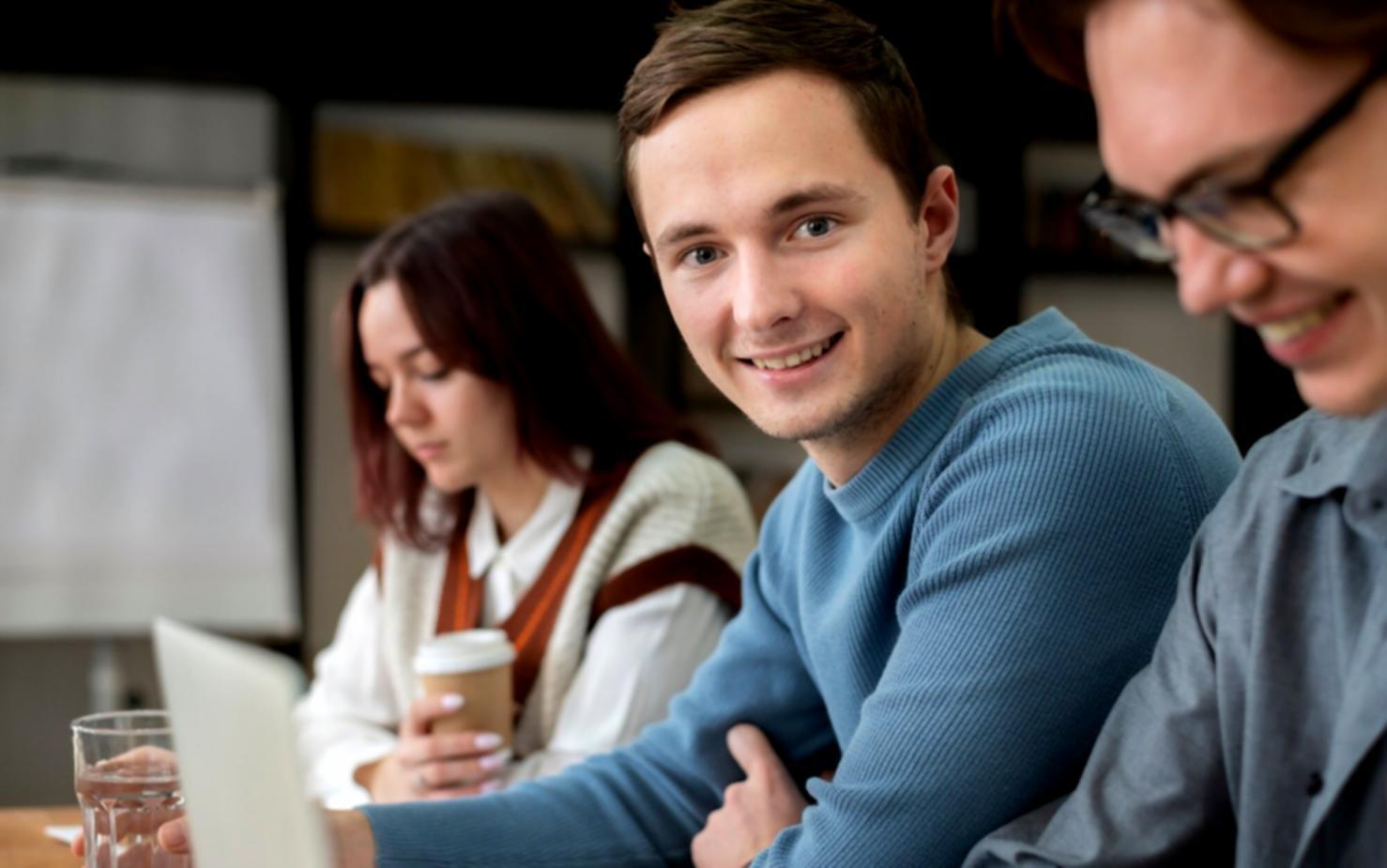 Financial planning workspace with charts and analysis tools